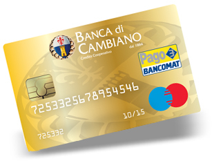 Carta Bancomat Carte Di Pagamento Banca Cambiano
